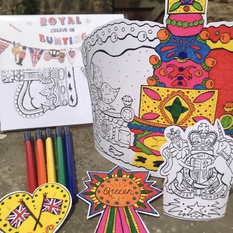 Colour-in Crowns